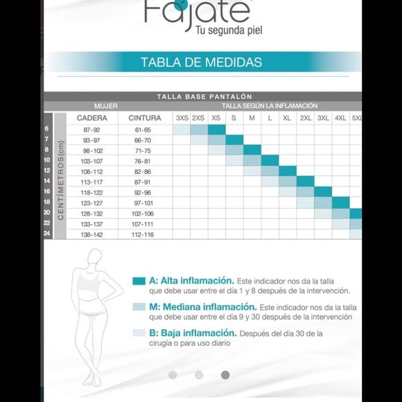 100% fajate made in colombia Knee girdle real ones is with hooks - Picture 4 of 7